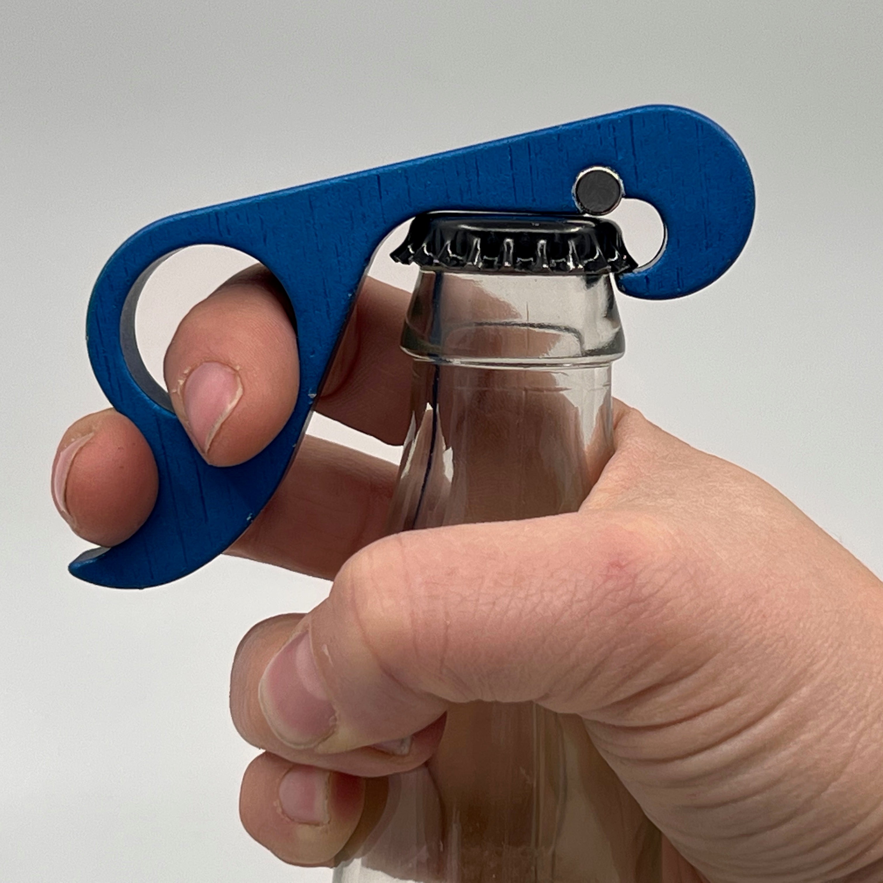 GrabOpener Grab Opener One Handed Aluminum Magnetic BOTTLE CAN OPENER ~ USA  MADE