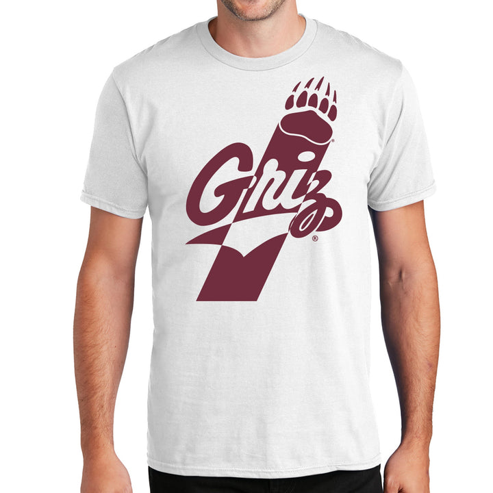 Griz Stripe Paw - Cotton Tee