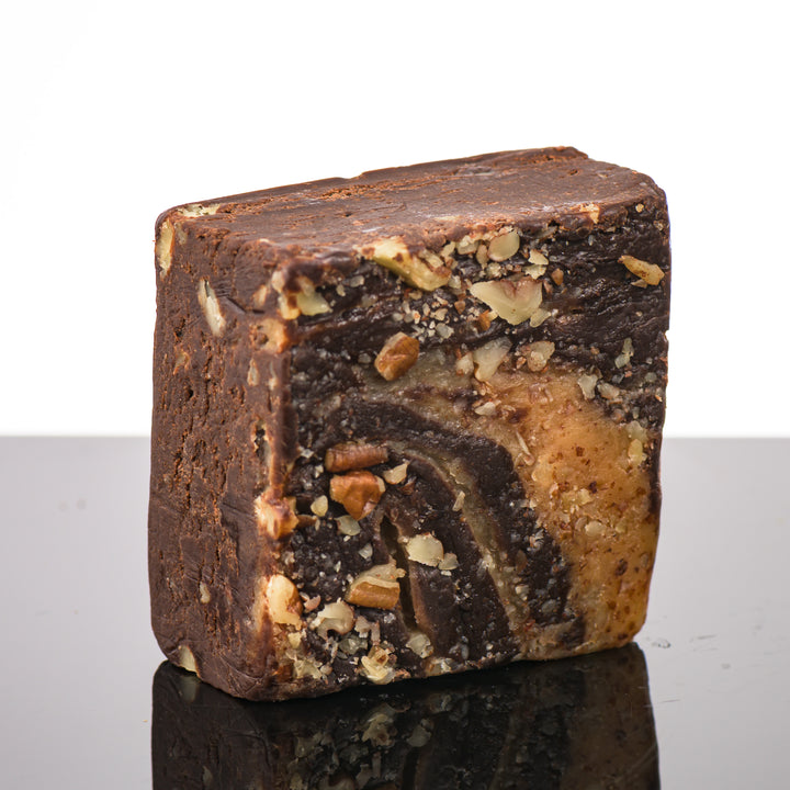 Lolo Sweets Barn Turtle Pecan Fudge - 4 oz of Montana made chocolate gift goodness