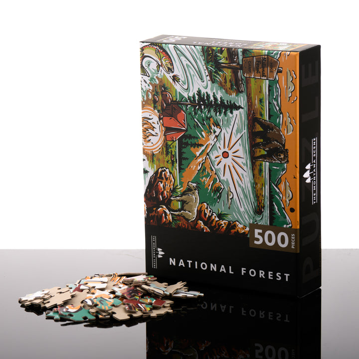 National Forest 500 Piece Puzzle