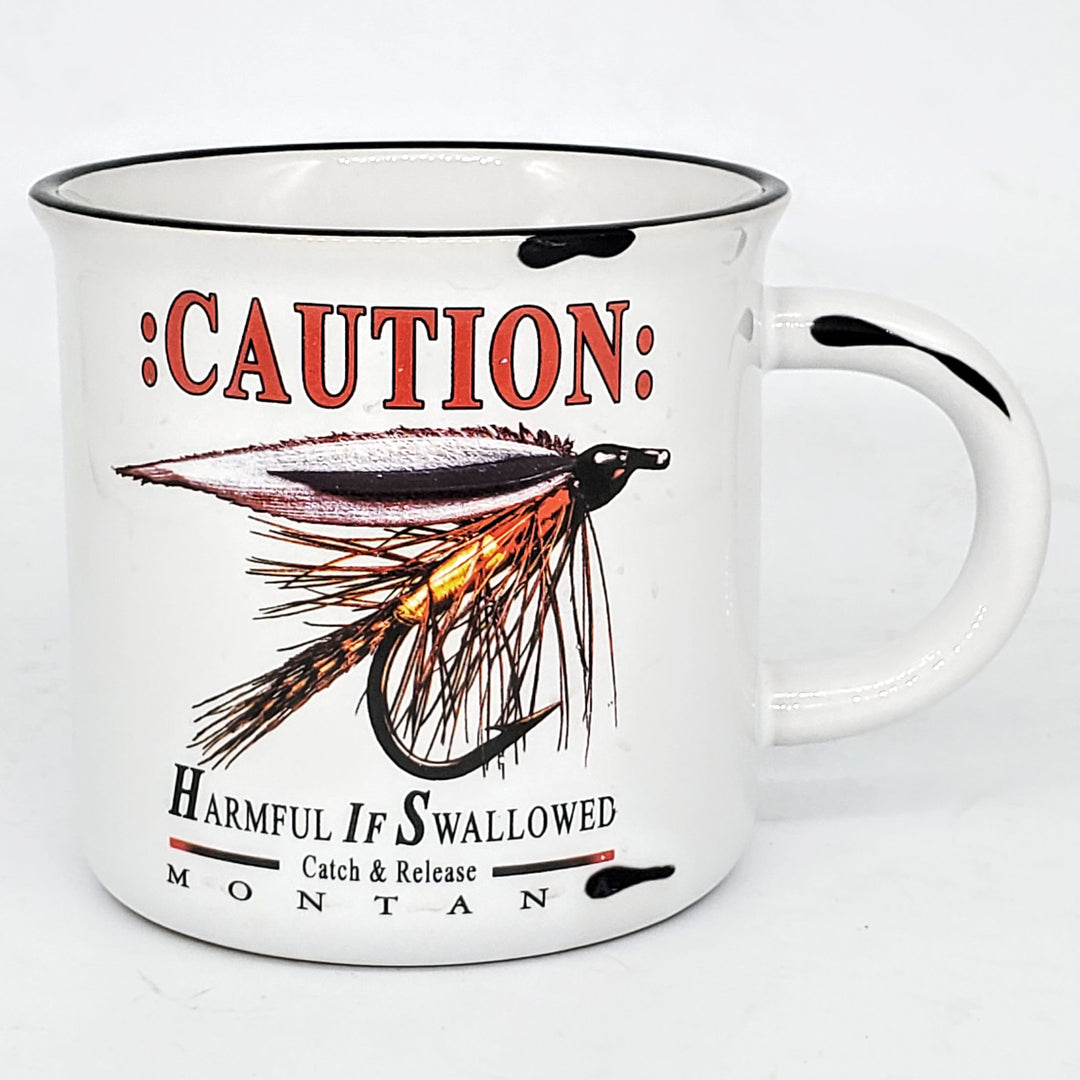 Caution: Harmful if Swallowed Fishing Mug