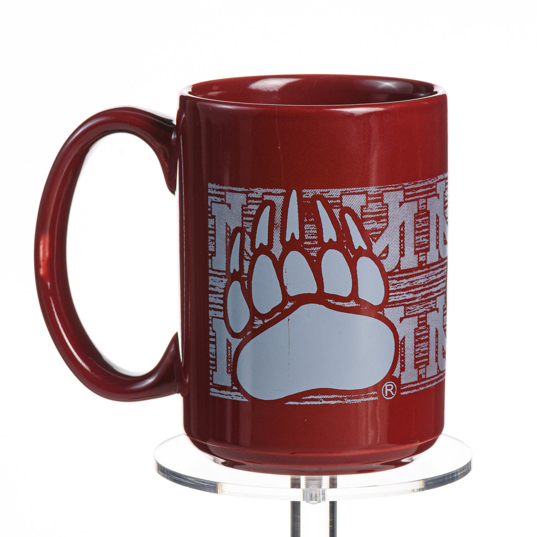 Griz Sript and Paw Wrap - Coffee Mug