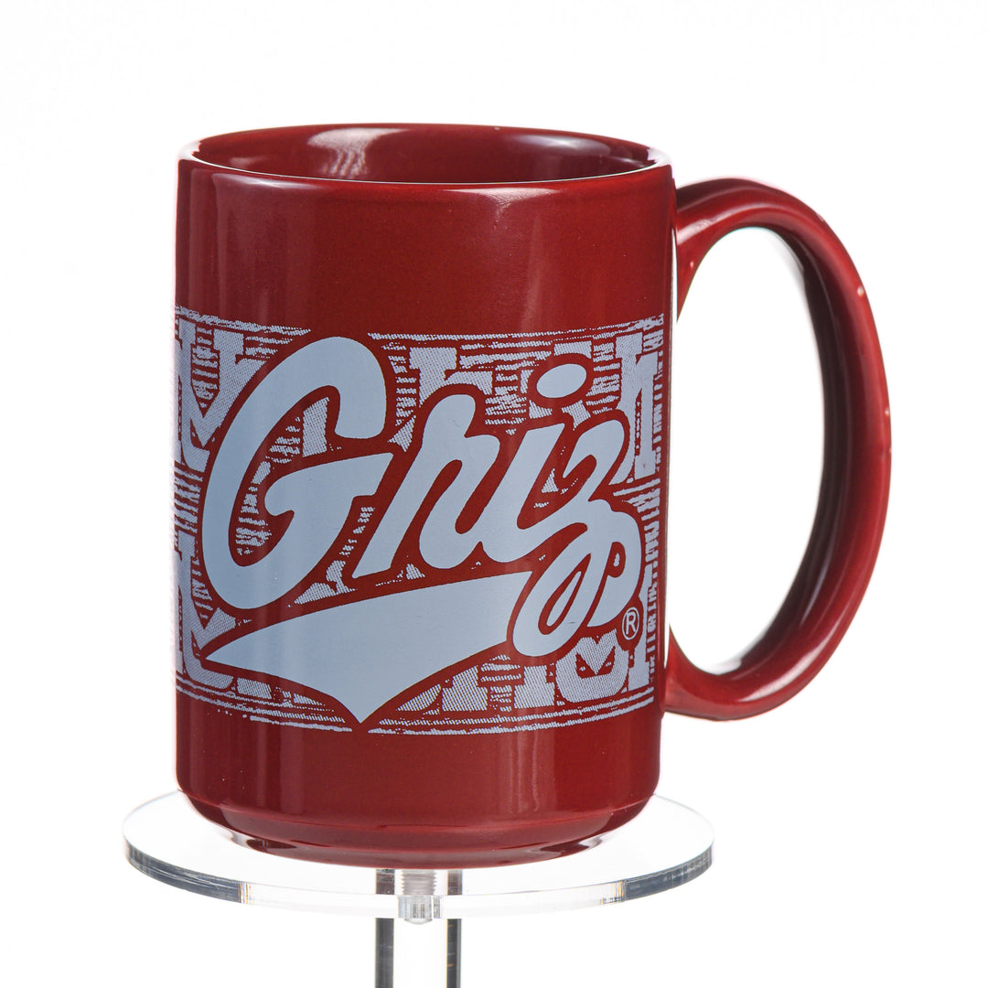 Griz Sript and Paw Wrap - Coffee Mug