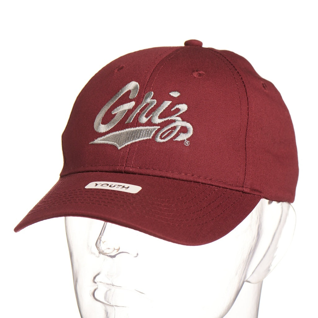 Griz Script - Youth Six-Panel Twill Hat