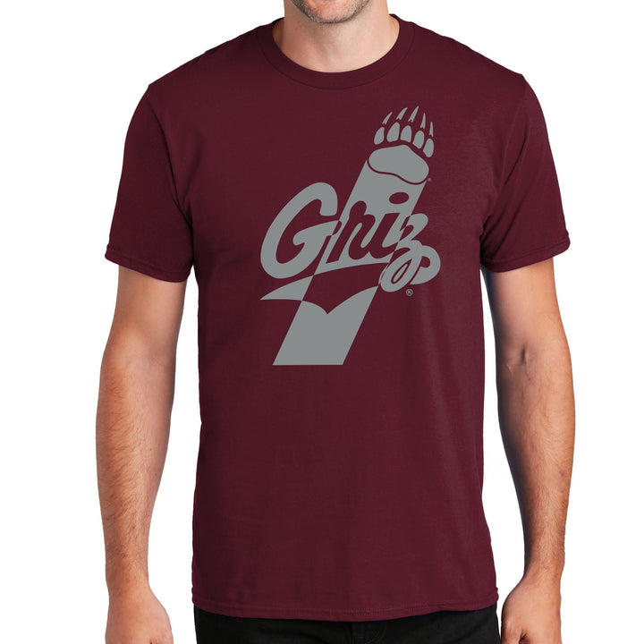 Griz Stripe Paw - Cotton Tee