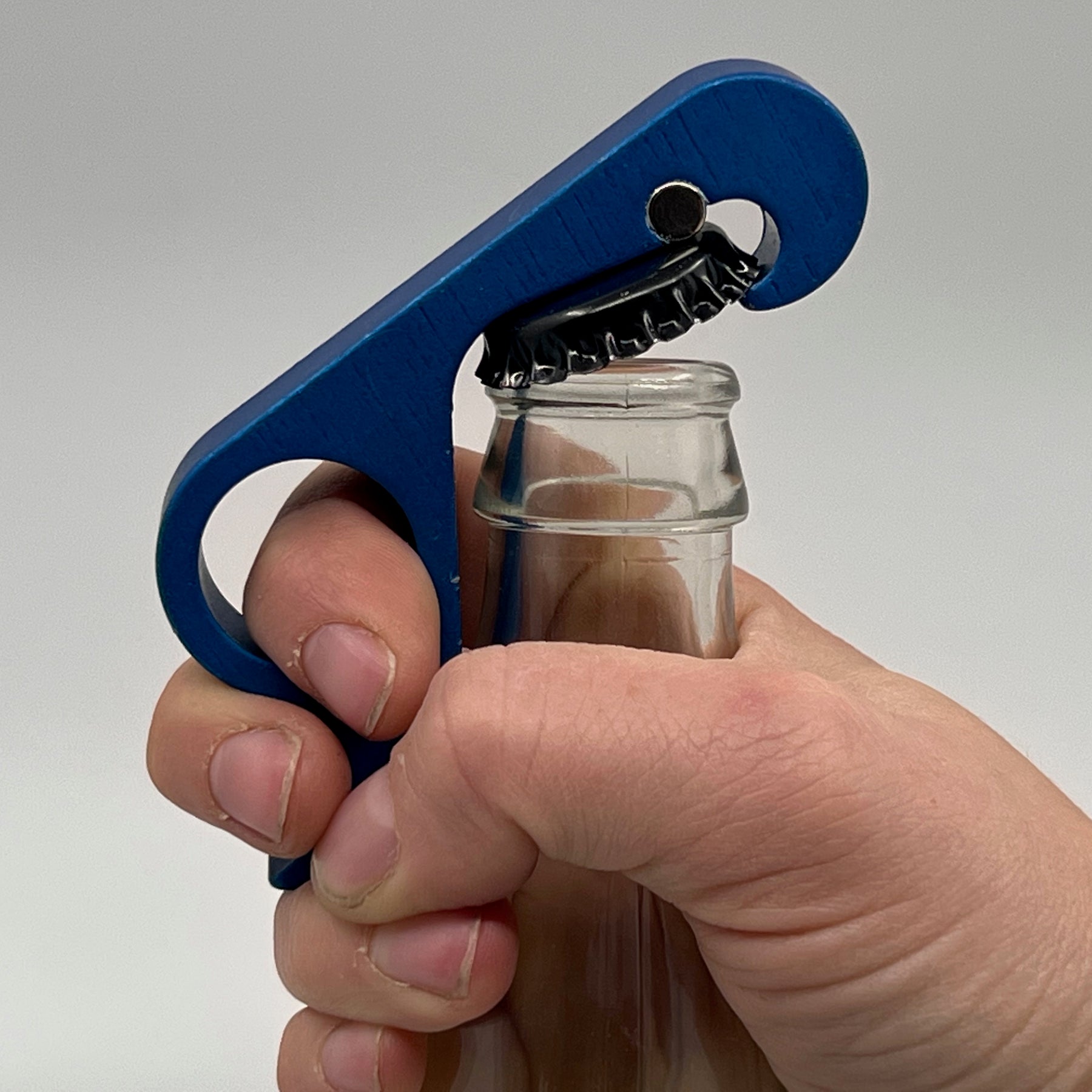 GrabOpener Grab Opener One Handed Aluminum Magnetic BOTTLE CAN OPENER ~ USA  MADE